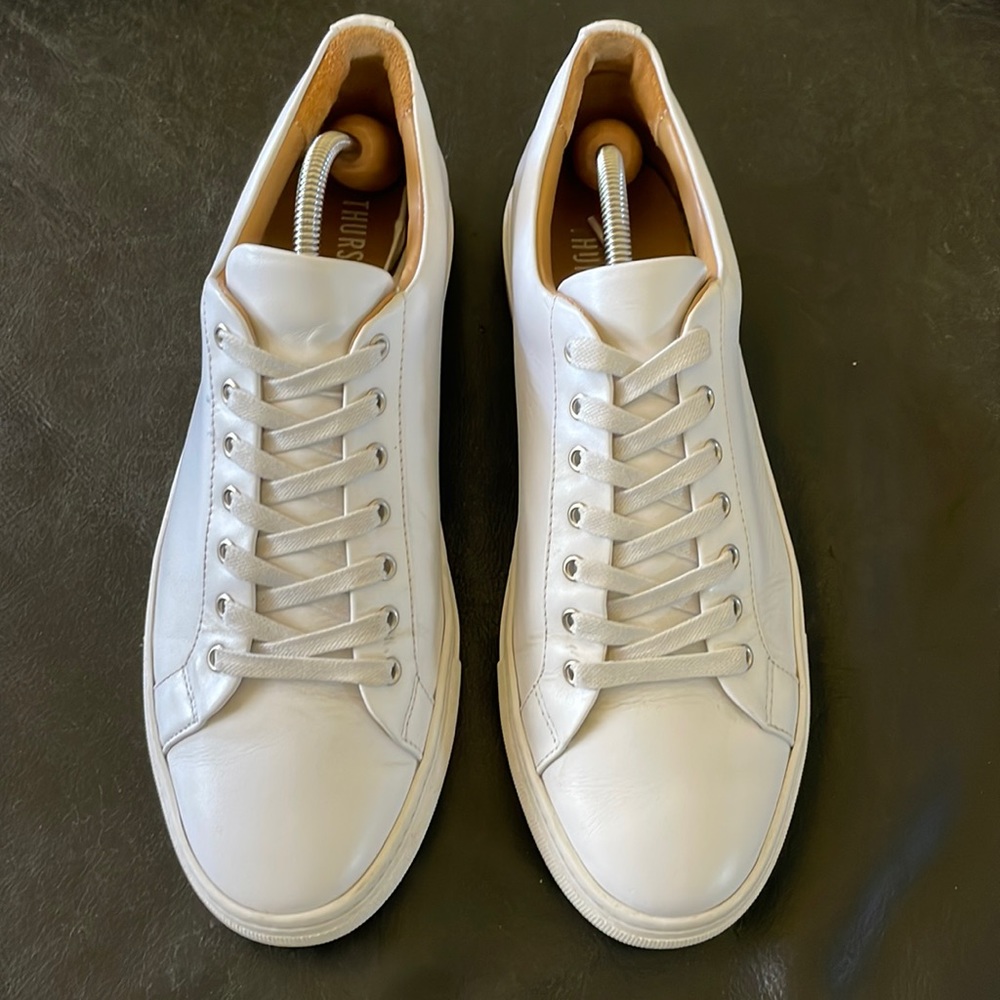 Thursday Boot Company - White Low Sneakers.  Size 11.  Like New.